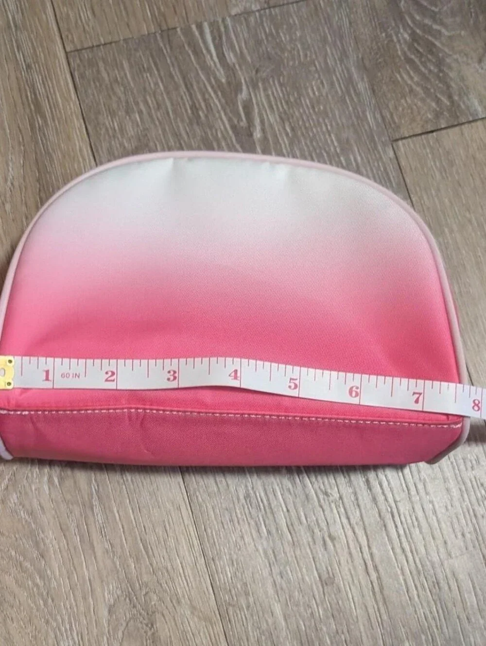 Kate Spade Jae Degrade Medium Dome Cosmetic Case Bag - Radiant Pink Ombre